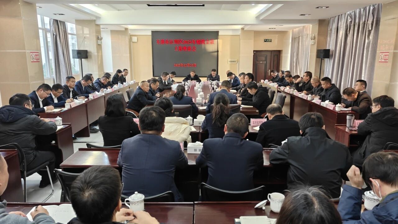 江川区召开2025年财税金融工作座谈会